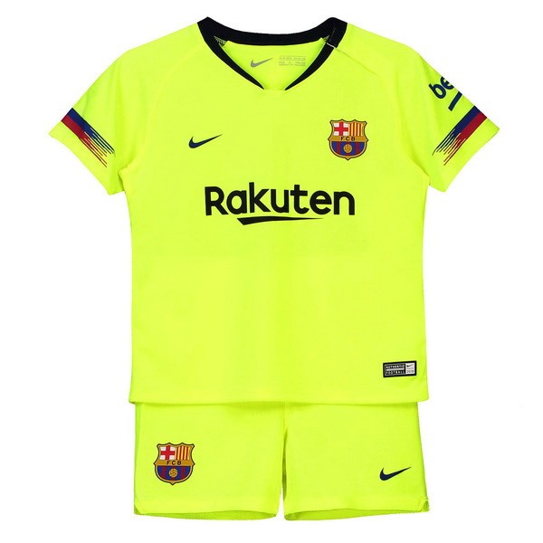 Camiseta Barcelona Segunda equipación Niños 2018-2019 Verde